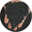 Processed into reusable materials